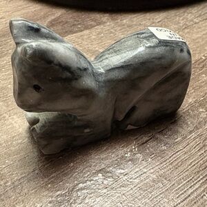 Hand Carved Stone Cat